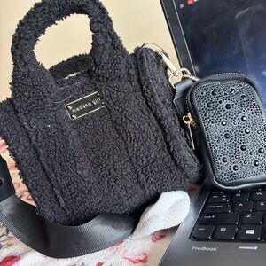 Madden Girl Black Fur Mini Bag #comeshoppp🌸!!